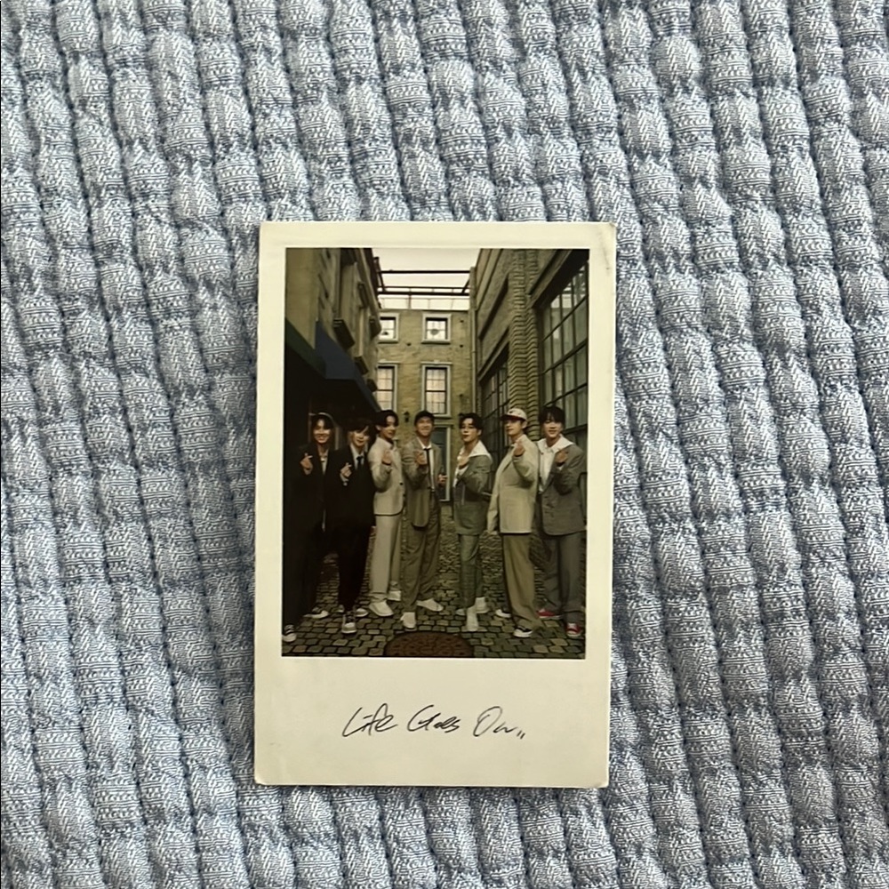 Life Goes On Polaroid Photo